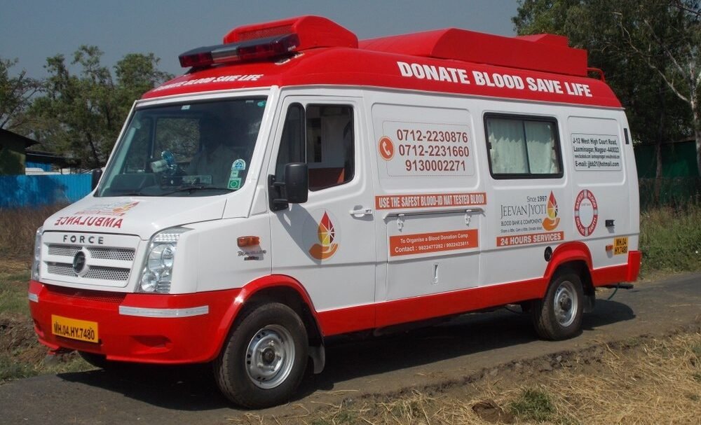 Blood Donation Vehicle
