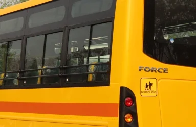 Thoughtfully placed guard rail  for additional safety