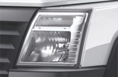 Clear lens composite headlamp