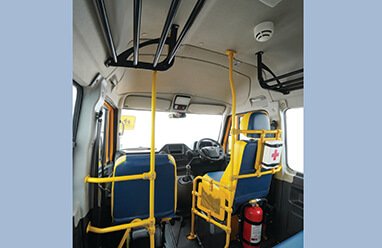 Ergonomically Designed Car like Cockpit