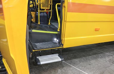 Redesigned footstep for easy entry & entry