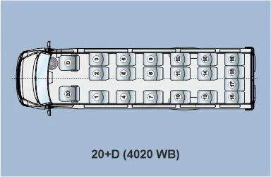 20+D Seating